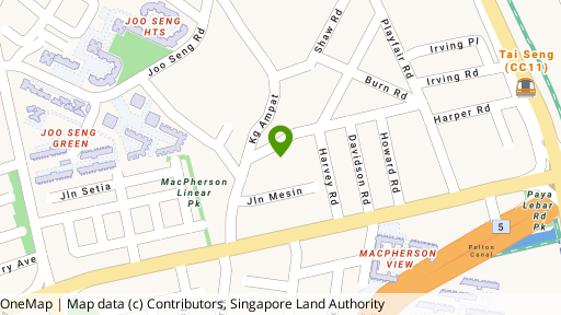 Map showing the location of Phoon Huat Industrial Building