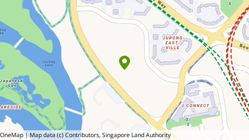 Map showing the location of Ivory Heights