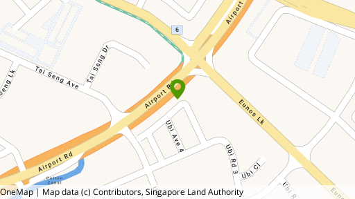 Map showing the location of Intrepid Warehouse
