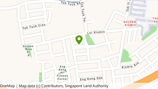 Map showing the location of Kismis Residences