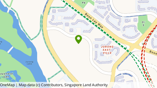 Map showing the location of Westmere