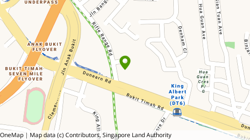 Map showing the location of Mayfair Modern