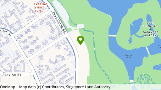 Map showing the location of Lakeside Tower