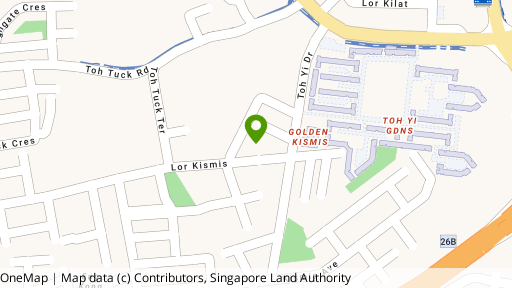 Map showing the location of Kismis Court