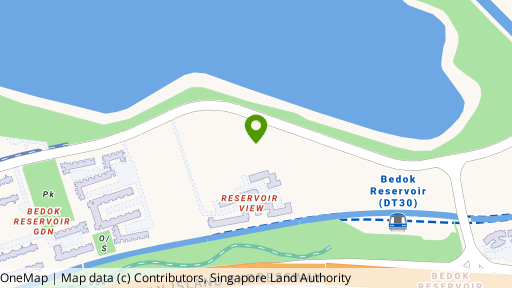 Map showing the location of Waterfront Gold