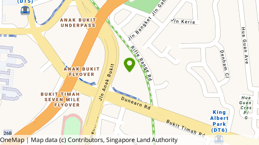 Map showing the location of Gardenvista