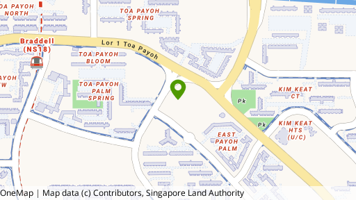 Map showing the location of Gem Residences