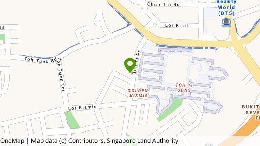 Map showing the location of High Oak Condominium