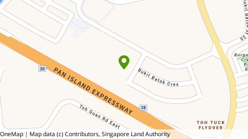 Map showing the location of Acacia Lodge