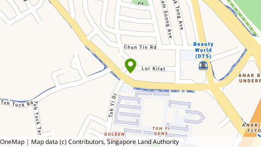 Map showing the location of 102 Jalan Jurong Kechil