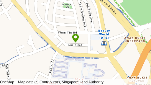 Map showing the location of Swee Kim Development PL
