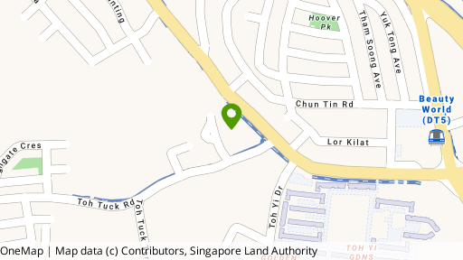 Map showing the location of Terrene At Bukit Timah