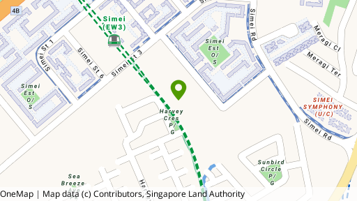 Map showing the location of Tropical Spring