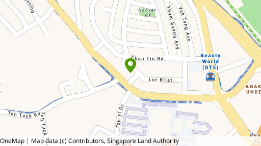 Map showing the location of Kilat Centre