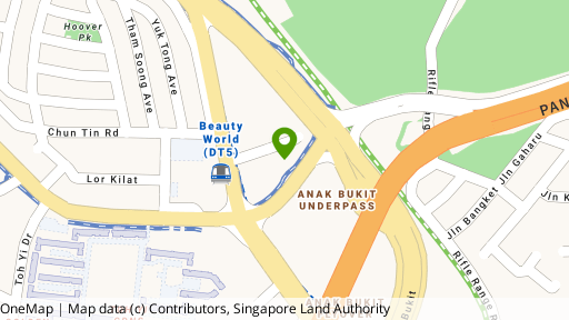 Map showing the location of 8@BT