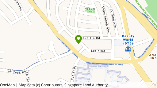 Map showing the location of 35 Lorong Kilat