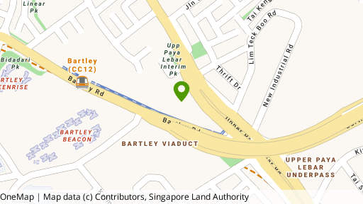 Map showing the location of Botanique At Bartley