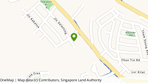 Map showing the location of Grand Regency