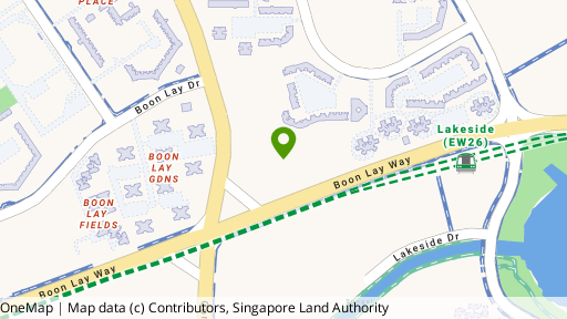 Map showing the location of Parc Vista