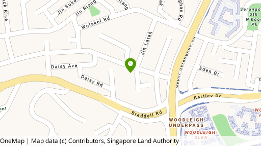 Map showing the location of Sommerville Court