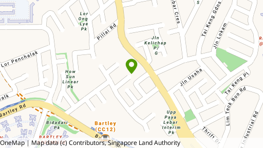 Map showing the location of The Lilium