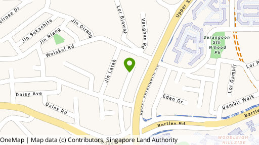 Map showing the location of Sommerville Residences