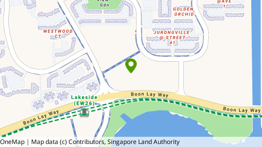 Map showing the location of The Lakeshore