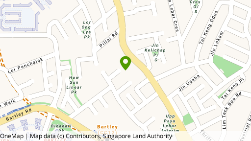 Map showing the location of La Dolce Vita