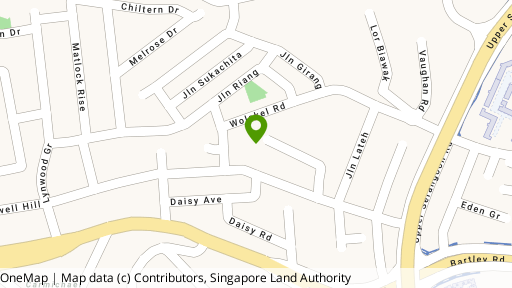 Map showing the location of Serene View Mansions
