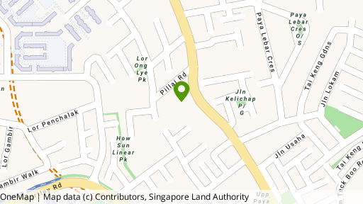 Map showing the location of The Vue