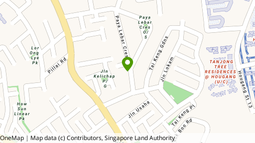 Map showing the location of Urban Villas