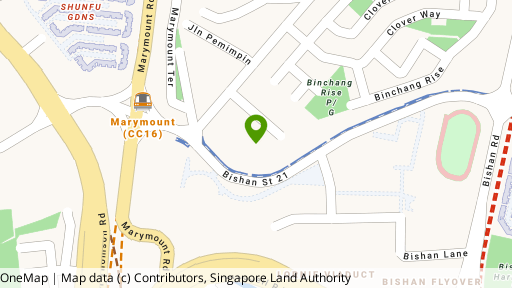 Map showing the location of 116 Mackenzie Road
