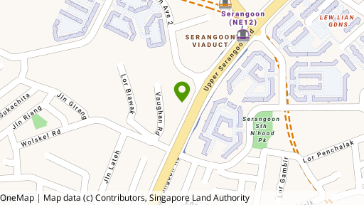 Map showing the location of The Yardley