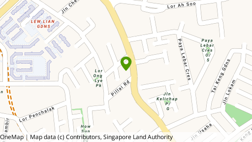 Map showing the location of Yikai Court