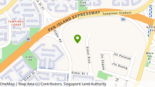 Map showing the location of Melville Park