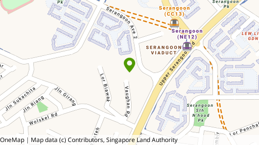 Map showing the location of Sunglade