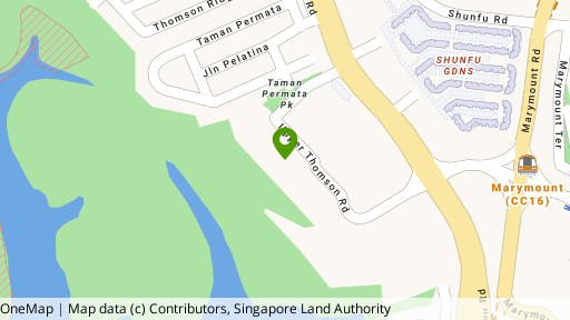 Map showing the location of Lakeview