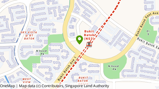 Map showing the location of The Jade