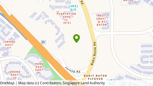Map showing the location of Novo Place