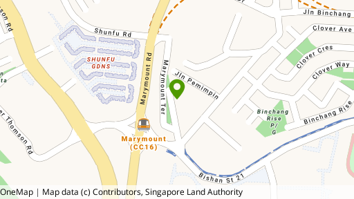 Map showing the location of Wedge Mount Industrial  Building