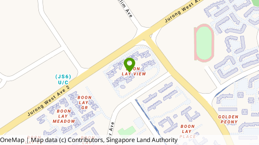 Map showing the location of Boon Lay View