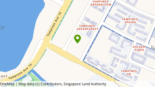 Map showing the location of Arc At Tampines