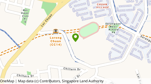 Map showing the location of The Scala