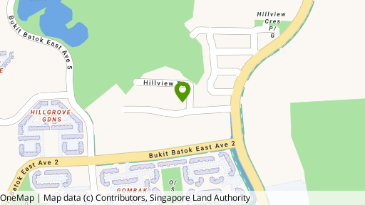 Map showing the location of Laurel Tree