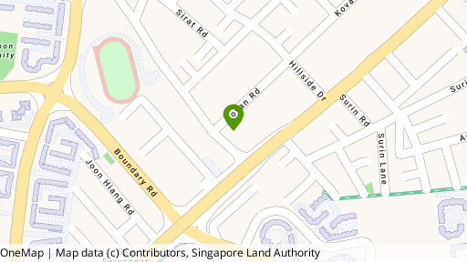 Map showing the location of 16E Yio Chu Kang Road