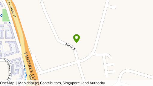 Map showing the location of Hedges Park Condominium