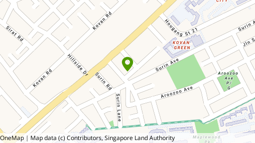 Map showing the location of Charlton Corner