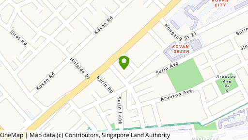 Map showing the location of Foh Pin Mansion