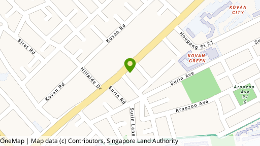 Map showing the location of Charlton Residences