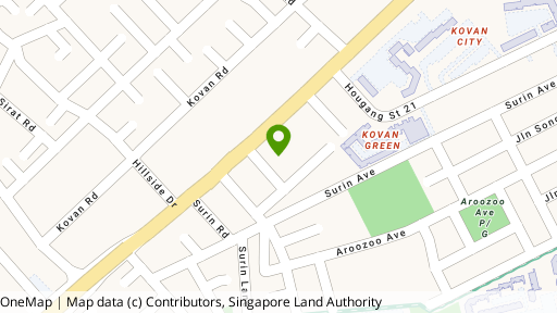 Map showing the location of Charlton Villas